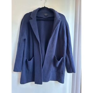 J. Crew 365 Merino Wool Blend Cardigan Coatigan Sweater